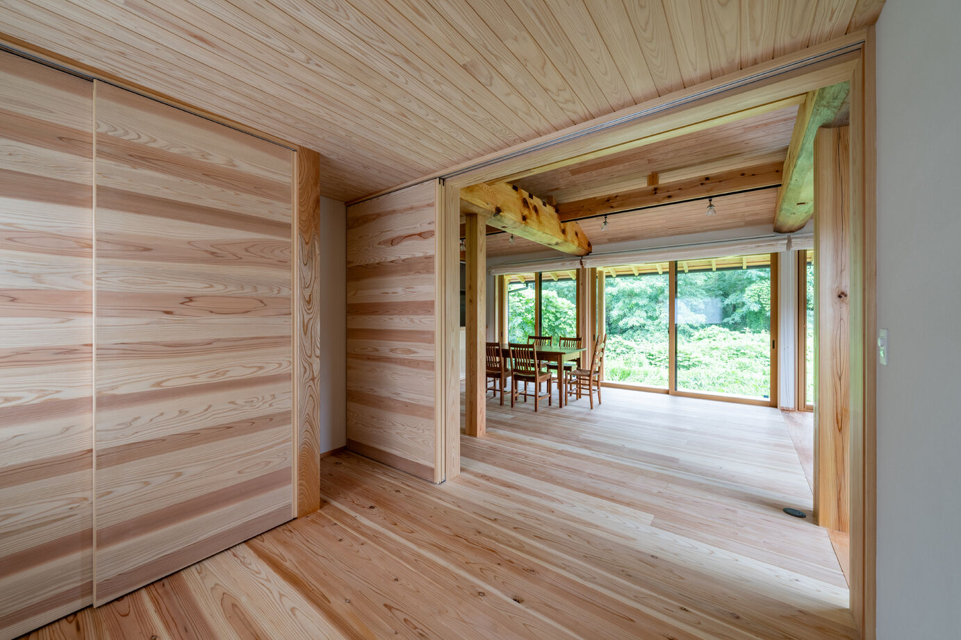 hoku archidesign 【間取図有｜3500～3999万円｜2LDK｜建築家と建てる】自然を感じながら住まう平屋の建築実例画像7