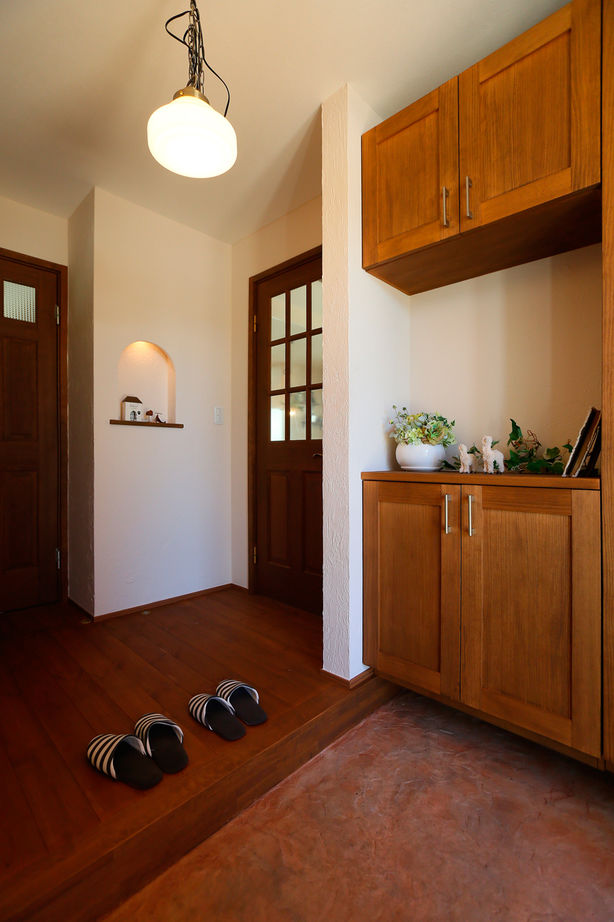 アクロスホーム 【1000万円台｜28坪｜間取り有】塗り壁外壁、木製キッチン…欲しかった「かわいい」が全部詰まった家の建築実例画像8