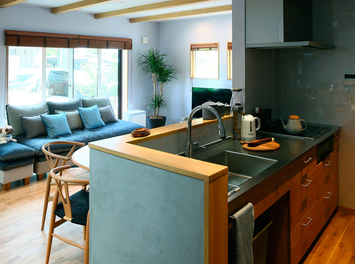 アクロスホーム 【ゼロキューブ/2000万円台/間取り有】規格住宅のイメージが変わる！北欧ヴィンテージのガレージハウスの建築実例画像5