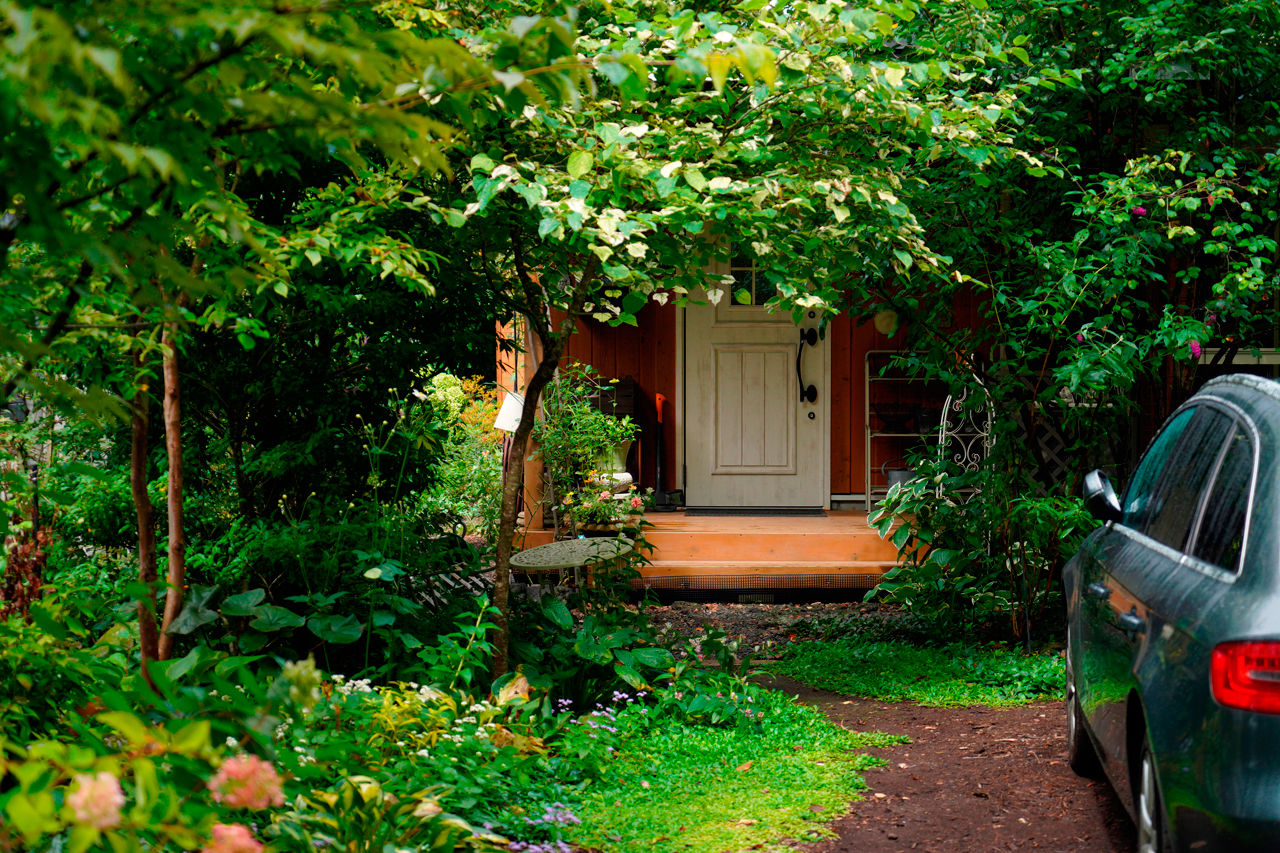 アクロスホーム 【BinO/軽井沢/別荘/移住/平屋/1000万円台/間取り有】ローメンテの平屋で緑に囲まれて暮らす幸せの建築実例画像2