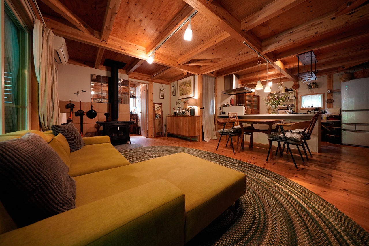 アクロスホーム 【BinO/軽井沢/別荘/移住/平屋/1000万円台/間取り有】ローメンテの平屋で緑に囲まれて暮らす幸せの建築実例画像3