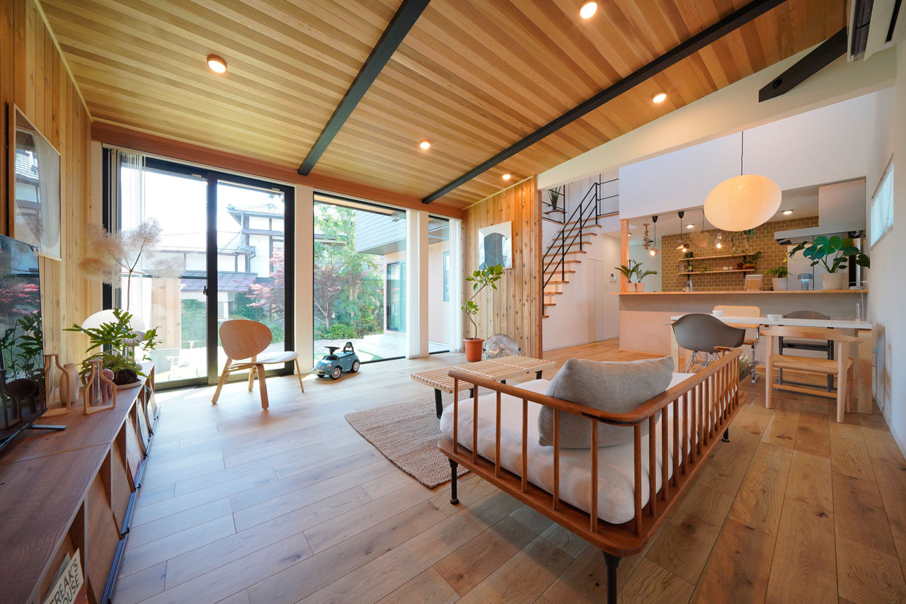 アクロスホーム 【ゼロキューブ/長野県/2000万円台/間取り有】人気ファッションブランドとコラボ「家族時間が増えました」の建築実例画像2