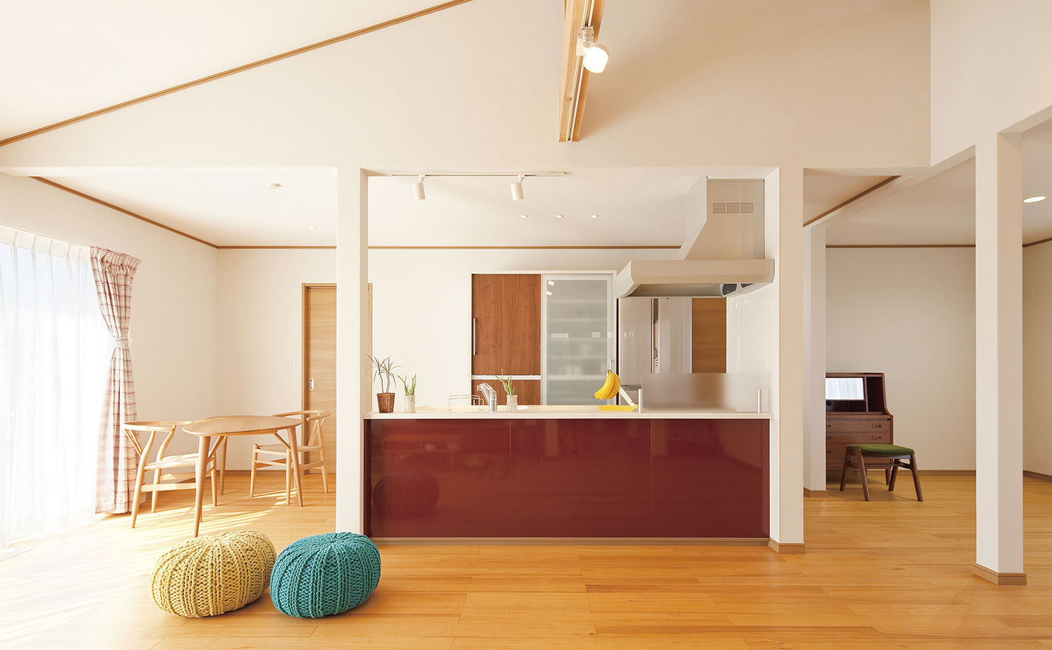 コタエルハウス（山岸工業） 【1000万円台/30坪台/平屋】趣味を大切にする暮らし方。開放的で家事ラクなLDKとバイクガレージがある家の建築実例画像3