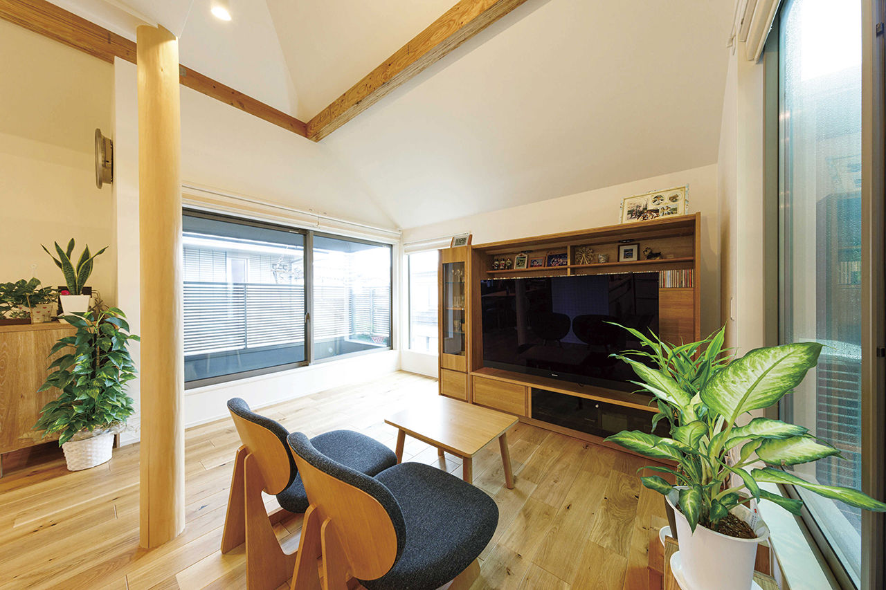 コタエルハウス（山岸工業） 【3500万円以下/40坪台/分離型二世帯住宅/間取り図あり】快適さと開放感も確保した暮らしを大切にする家の建築実例画像5