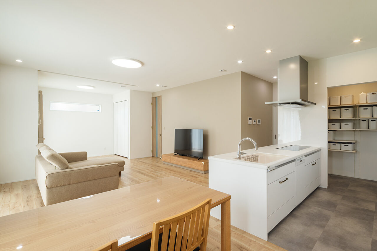 コタエルハウス（山岸工業） 【テクノストラクチャー／40坪台／間取り図】動線や収納の工夫で家事を時短。大切な家族の時間を楽しむ家にの建築実例画像5