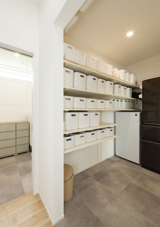 コタエルハウス（山岸工業） 【テクノストラクチャー／40坪台／間取り図】動線や収納の工夫で家事を時短。大切な家族の時間を楽しむ家にの建築実例画像6