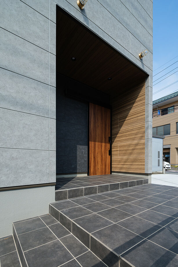 コタエルハウス（山岸工業） 【40坪台/間取図/2階リビング/回遊動線】プライバシーと開放感を両立！リビングを中心に家族の絆が深まる家の建築実例画像6