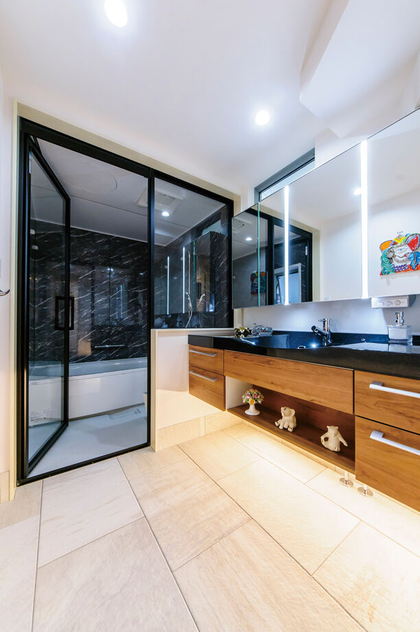 YAZAWALUMBER｜狭小特化 【敷地18坪/3階建て/ガレージ/3000万円台】狭小地でも門型フレームで車2台分のガレージを実現！の建築実例画像7