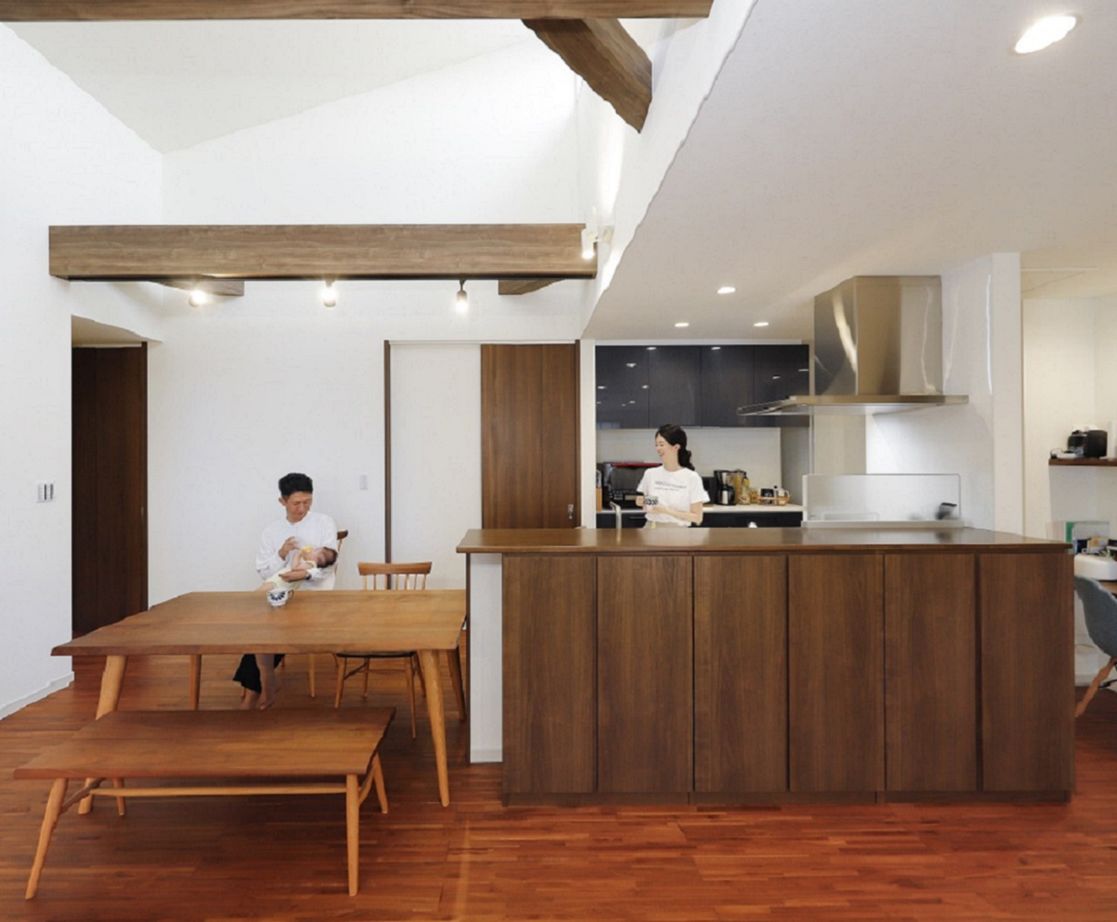 七呂建設 豊かに広がる大空間と住み手思いの動線配慮が魅力の建築実例画像3