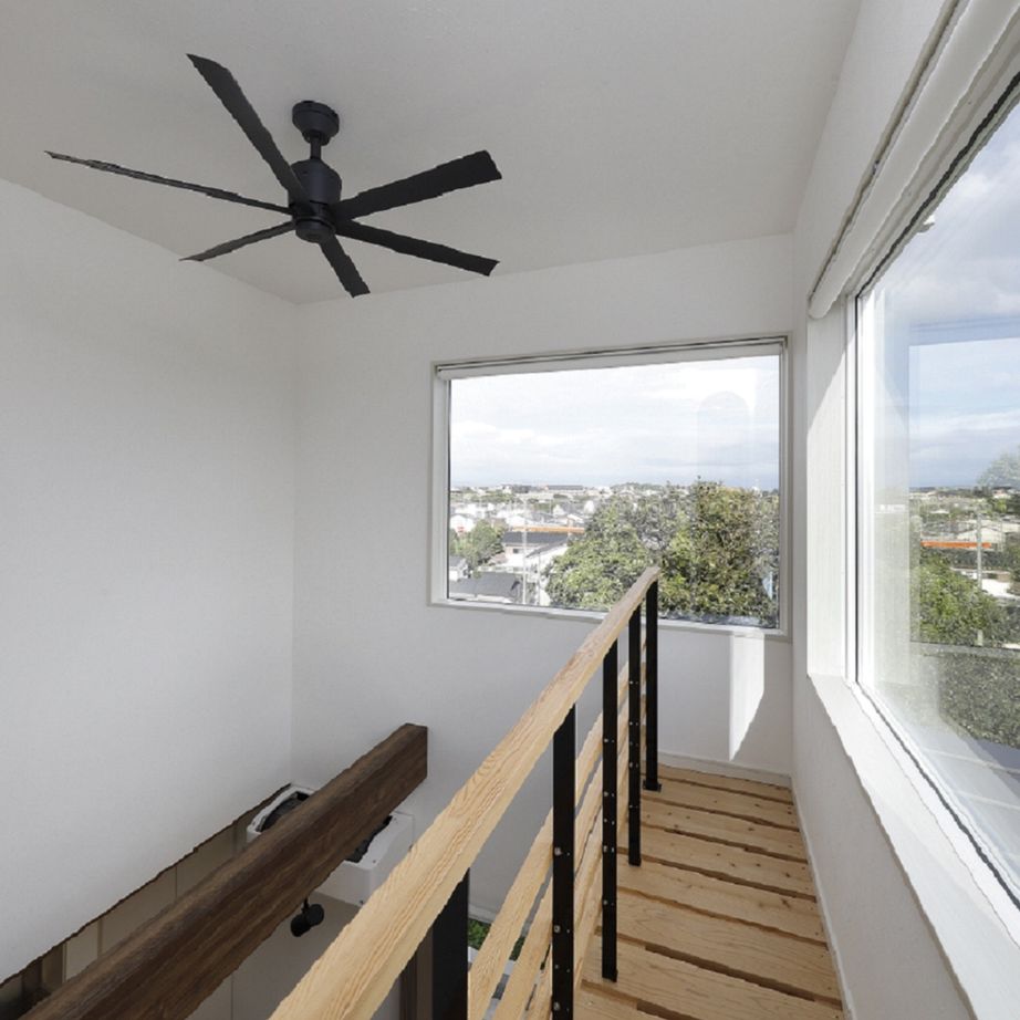 七呂建設 家事がはかどり子育てしやすい、開放的で遊び心のある吹き抜けの家の建築実例画像5