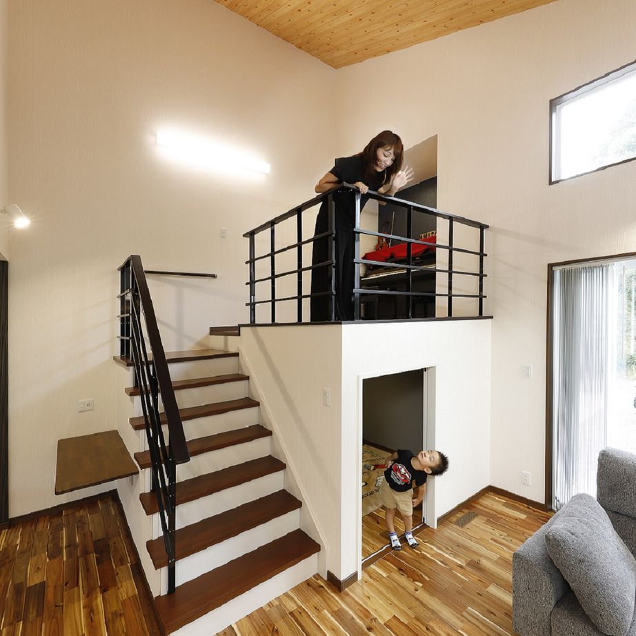 七呂建設 洗練された上質な住空間シンプルモダンを極めた平屋の建築実例画像4