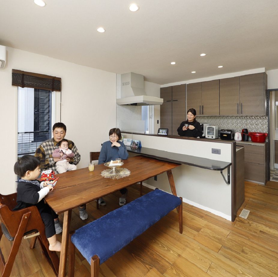 七呂建設 細部にわたるこだわりが創る快適 温もりと開放感のなかで伸びやかに暮らすの建築実例画像5