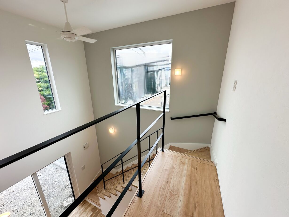 ネクストイノベーション 【山形県/ガス乾燥機付】明るい吹き抜けの開放感が魅力なアメリカンテイストの家の建築実例画像3