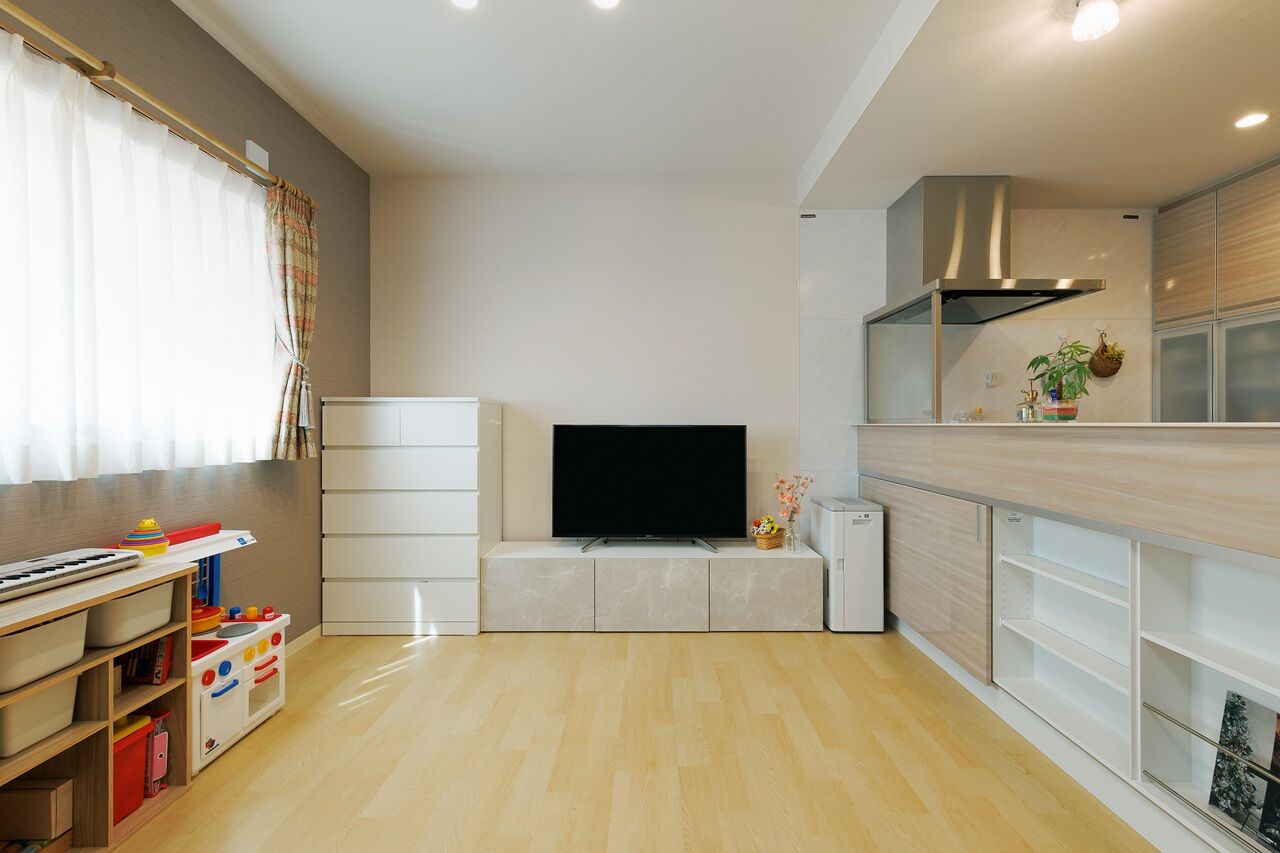 眞工務店 【30坪/長期優良住宅/BELS★5】狭小地でも、駐車場2台分＆ゆとりのある住空間を実現！の建築実例画像4