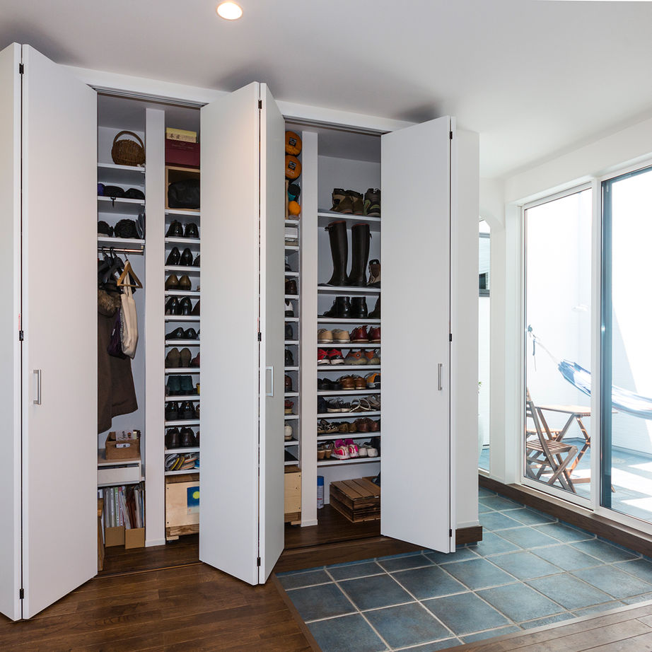 オークデザインハウス（オークス建設） 【2000万円～2499万円で建てた二世帯】吹抜けリビング×中庭×趣味を大事にする空間×環境を活かしたデザインの建築実例画像10