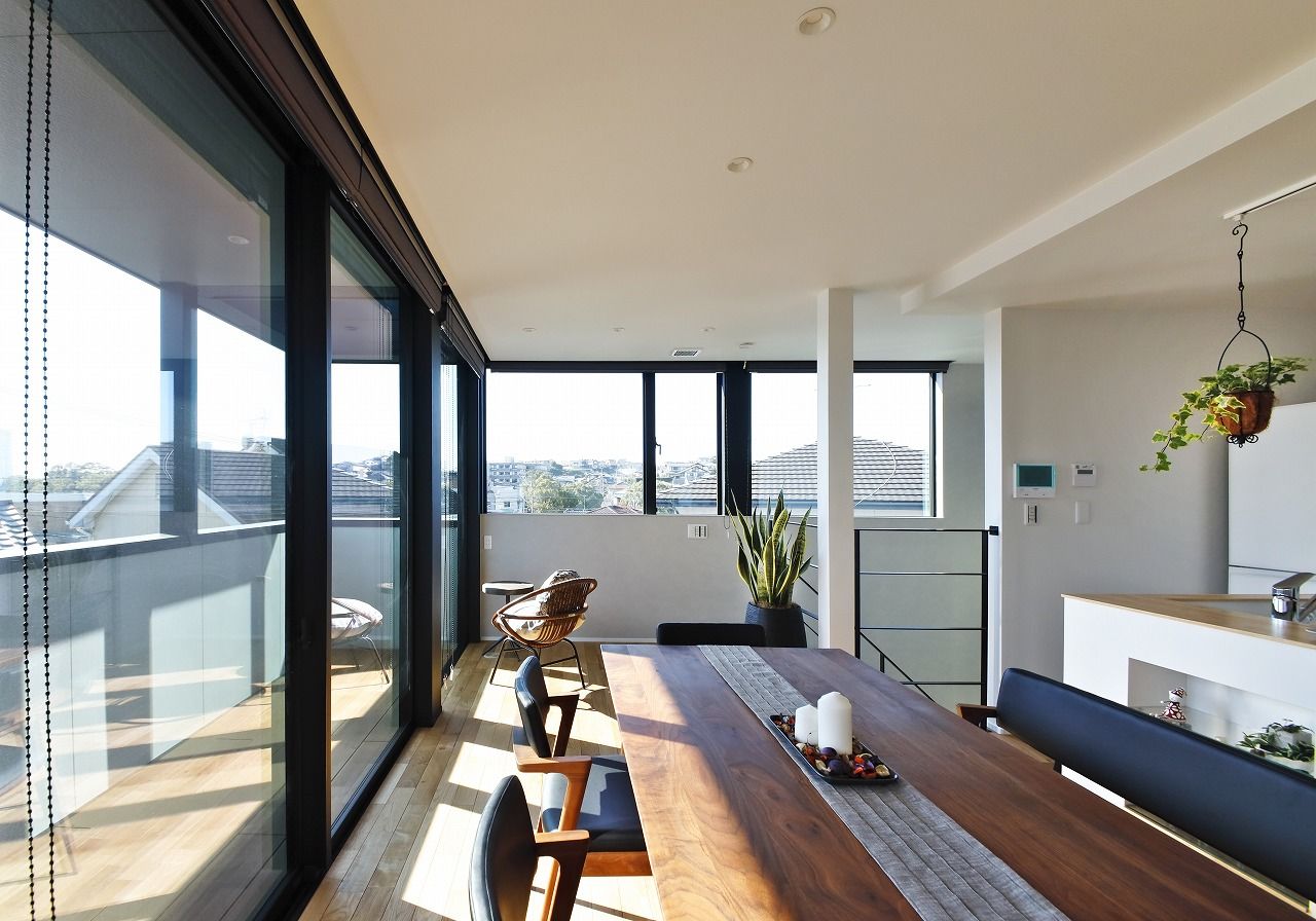 オークデザインハウス（オークス建設） 【2500万円～3000万円】空と住まう２階リビングのある家×Villa空間の建築実例画像4