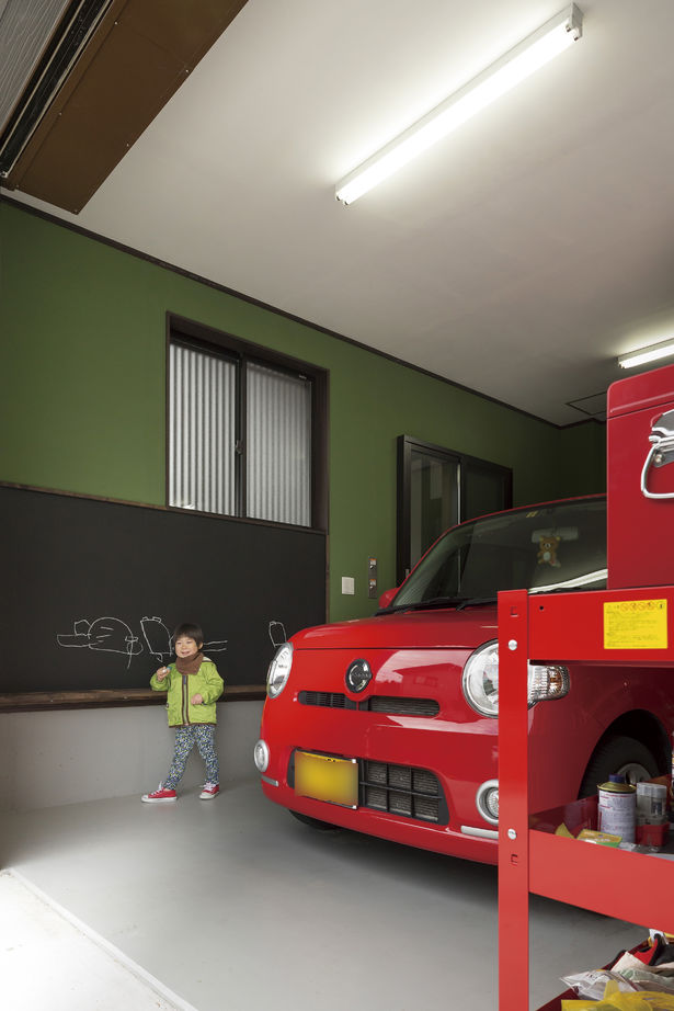 東創プランニングサービス 【2000万円】【間取り有】長年住み継いだような雰囲気の古民家スタイルのガレージハウスの建築実例画像3