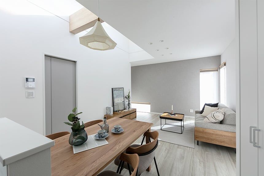 ホーム企画センター 【札幌市/平屋】シンプルで心地よい吹抜けのある平屋の建築実例画像4