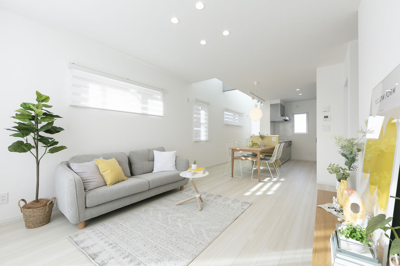 ホーム企画センター 【札幌市】北欧モダンインテリアが映える彩色豊かな暮らしの建築実例画像