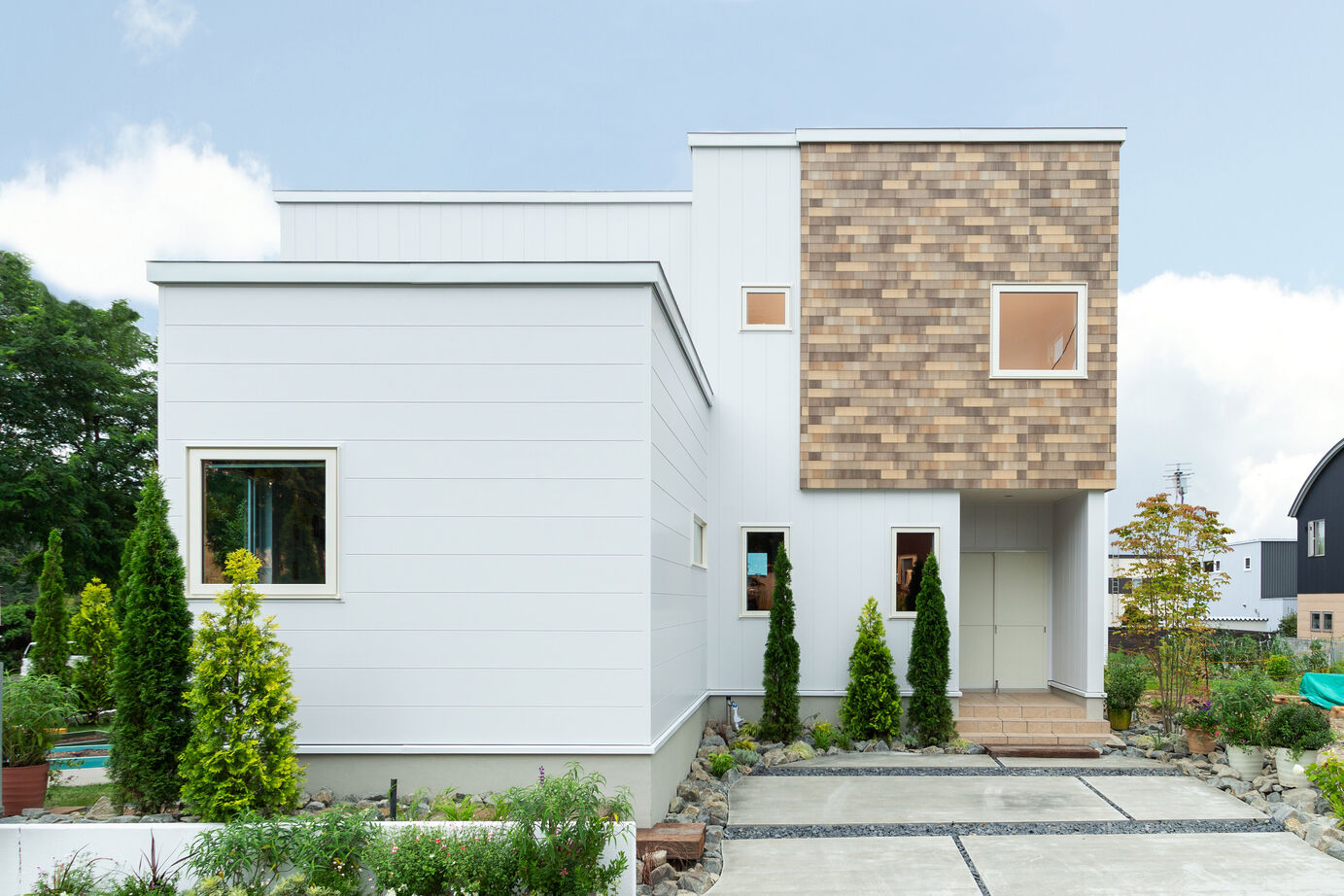 ホーム企画センター 【江別市】家族の笑顔が溢れる、北欧デザインの心温まる住まいの建築実例画像