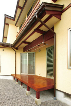 Toiro　四季の住まい 親子で奏でる音楽と笑い声が 心地良く響く県産無垢の家の建築実例画像5