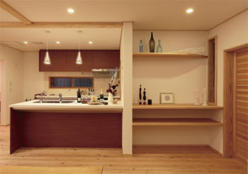 Toiro　四季の住まい 無垢１００％の温もりの中で 心から寛げる日々を暮らすの建築実例画像3