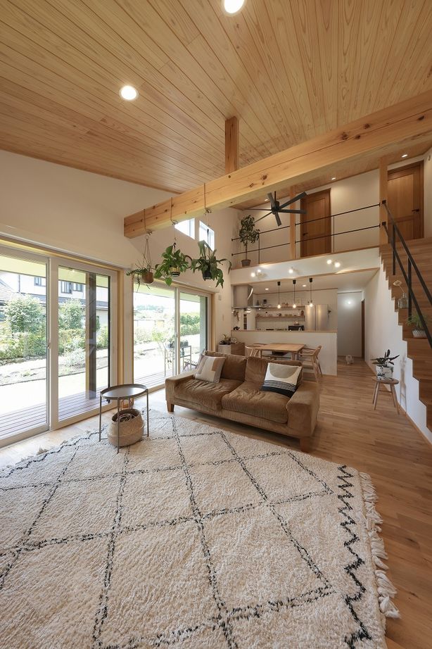 Toiro　四季の住まい 【子育て/2階建て】無垢の木と漆喰。思い描いた理想の住まいをカタチにした自然素材の家の建築実例画像4