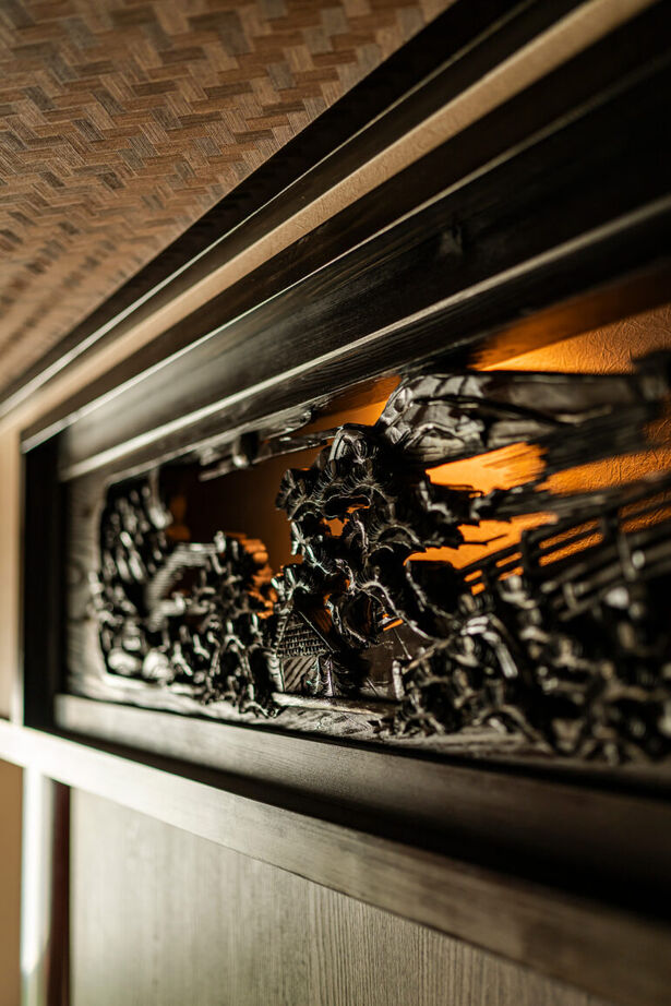 アイ-ウッド 【平屋／猫と暮らす／和室】愛猫と共に暮らす、実家の床柱と欄間を再利用したこだわりの平屋の建築実例画像7