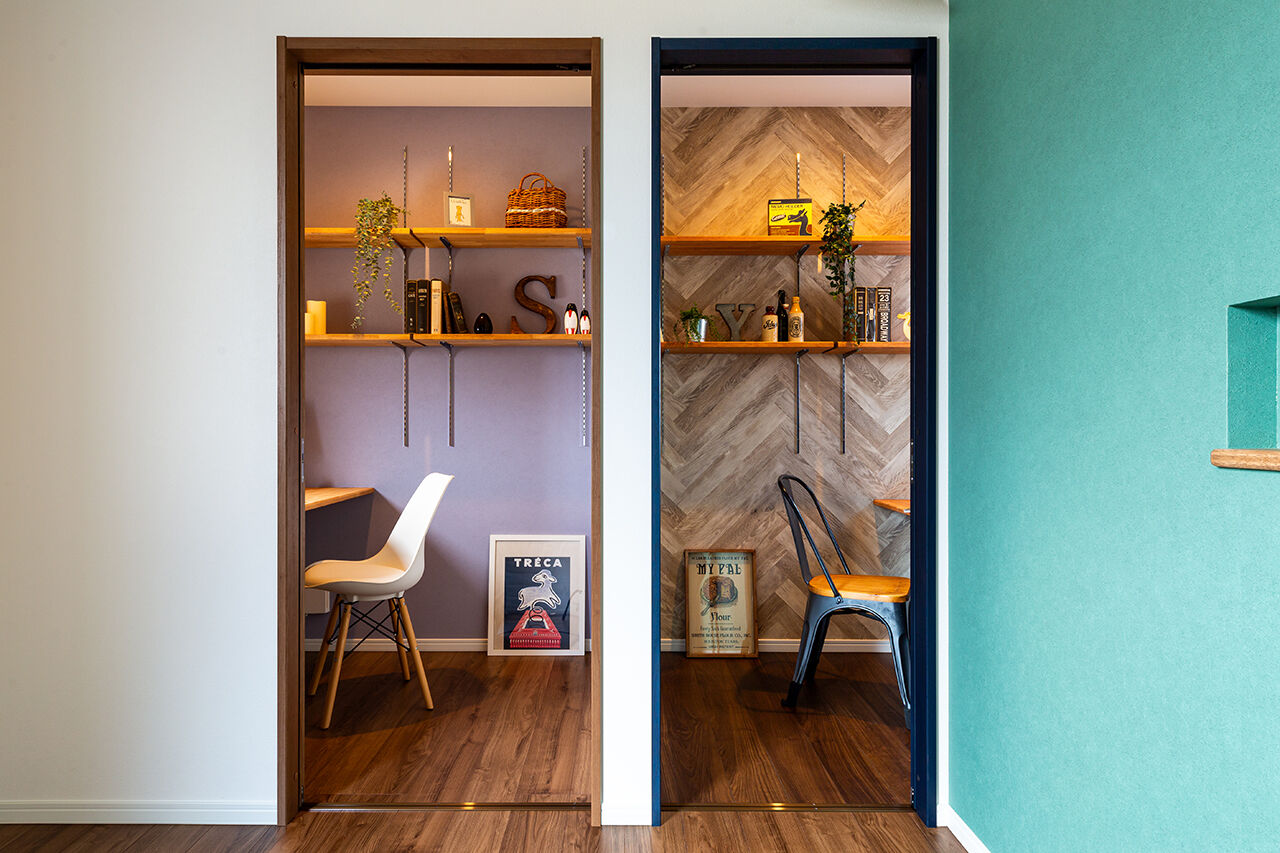 ハウススマイリー 【2つのワークスペース／遊べるフリールーム】こだわった分だけ、癒しとやすらぎをくれる家の建築実例画像7