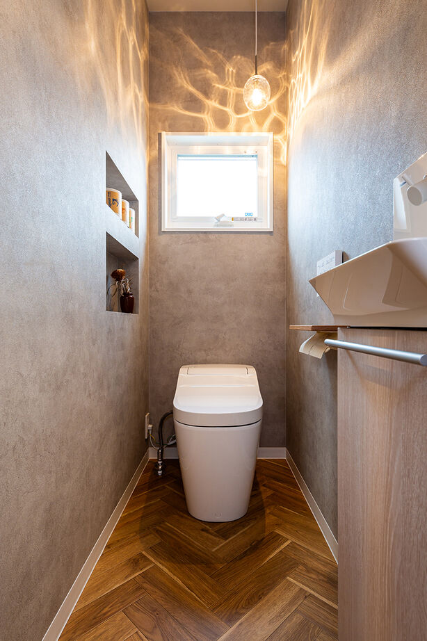 ハウススマイリー 【玄関収納／回遊型動線／ライブラリースペース】ニュアンスカラーの内装に、包まれるような安心を感じる家の建築実例画像10