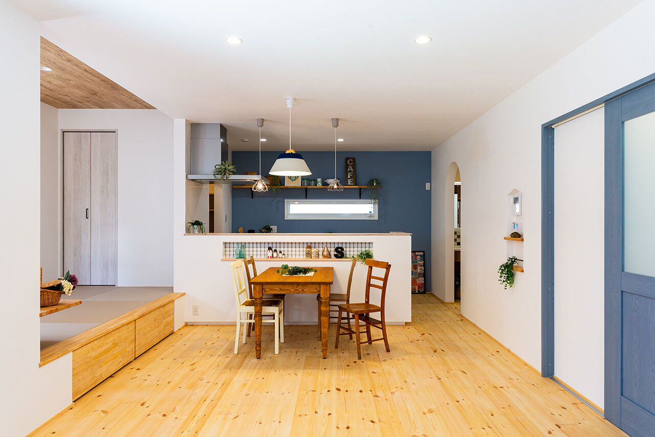 ハウススマイリー 【スキップフロア／吹抜け／畳スペース】施主が「生活動線の提案を、聞いてて良かった…」と実感した家の建築実例画像2