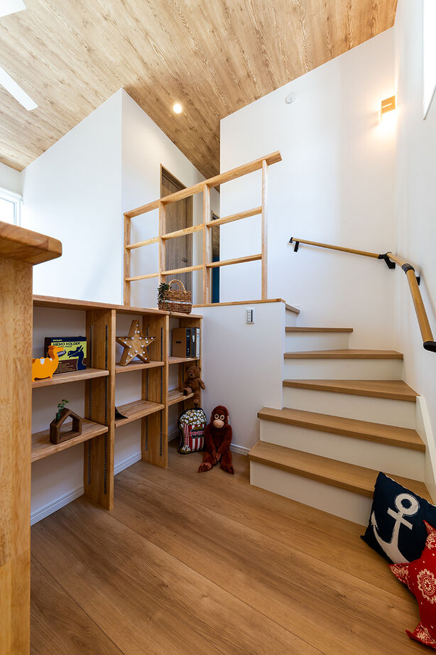 ハウススマイリー 【スキップフロア／吹抜け／畳スペース】施主が「生活動線の提案を、聞いてて良かった…」と実感した家の建築実例画像6