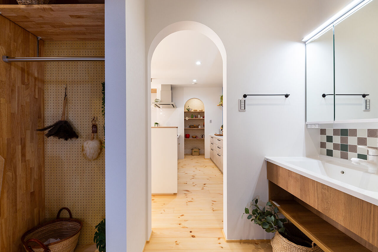 ハウススマイリー 【スキップフロア／吹抜け／畳スペース】施主が「生活動線の提案を、聞いてて良かった…」と実感した家の建築実例画像8