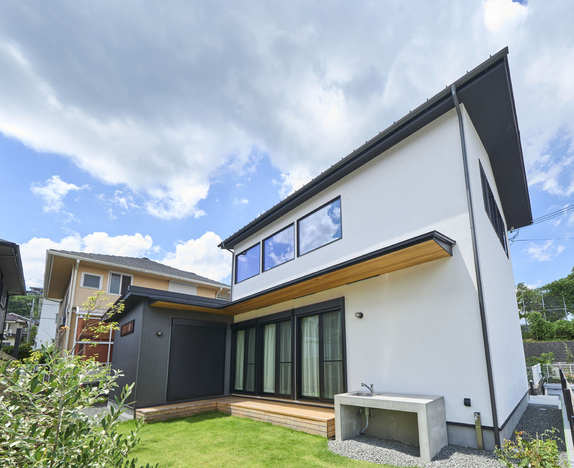 KEN建築工房 【河内長野市／3000万円台／間取り図有り】家族で楽しむアウトドアライフーおうちキャンプができるお住まいの建築実例画像