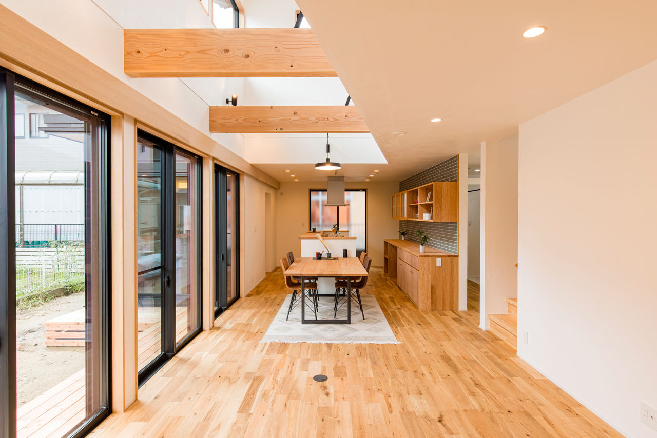 KEN建築工房 【河内長野市／3000万円台／間取り図有り】家族で楽しむアウトドアライフーおうちキャンプができるお住まいの建築実例画像3