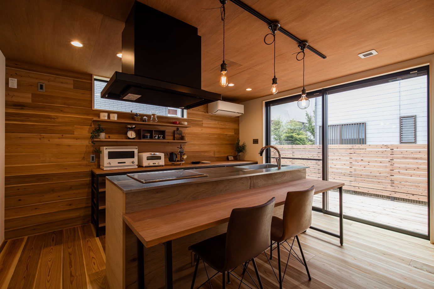 KEN建築工房 【河内長野市/平屋/2000万円台】家の中には造作家具がいっぱい！自然素材をふんだんに使用した平屋のお家の建築実例画像4