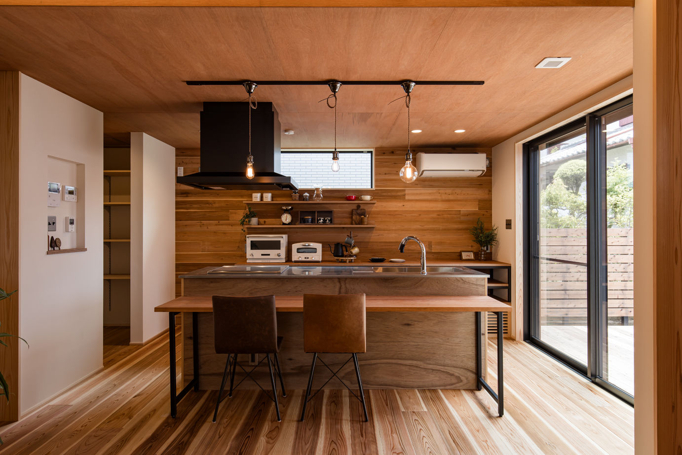 KEN建築工房 【河内長野市/平屋/2000万円台】家の中には造作家具がいっぱい！自然素材をふんだんに使用した平屋のお家の建築実例画像7