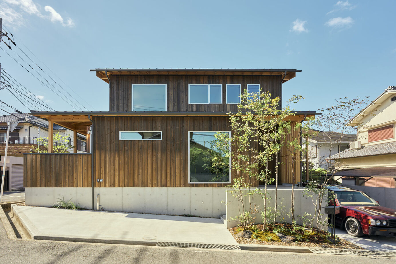 KEN建築工房 【大阪狭山市/猫と暮らすおうち】帰宅するたび心が丸くなる 猫と緑と暮らす家の建築実例画像1