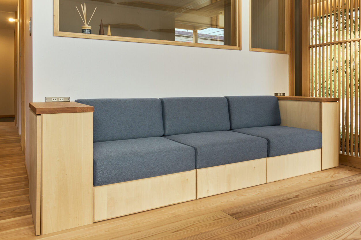 KEN建築工房 【大阪狭山市/猫と暮らすおうち】帰宅するたび心が丸くなる 猫と緑と暮らす家の建築実例画像6