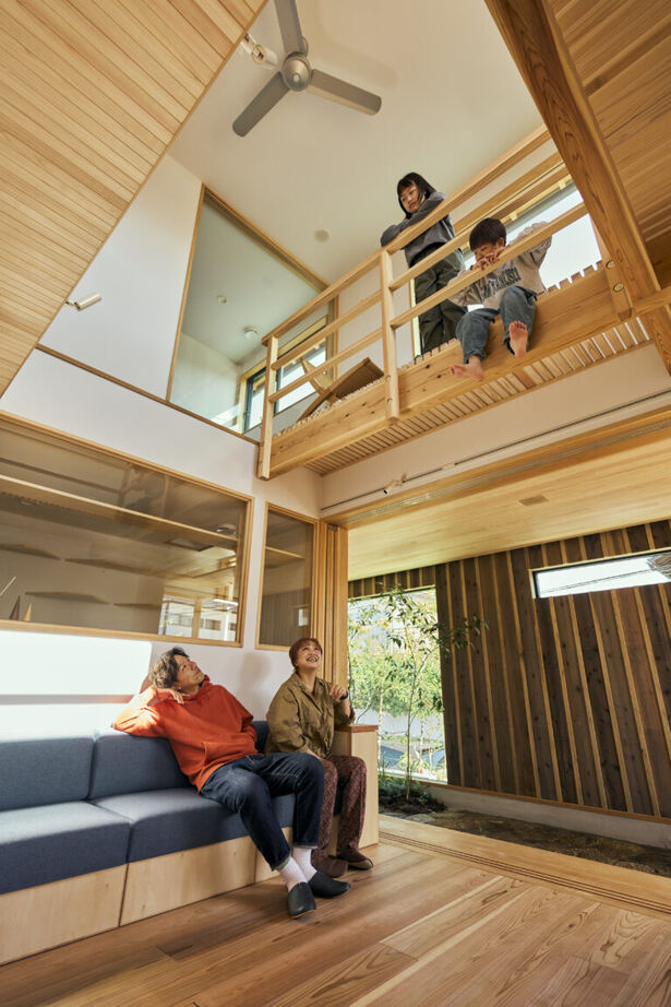 KEN建築工房 【大阪狭山市/猫と暮らすおうち】帰宅するたび心が丸くなる 猫と緑と暮らす家の建築実例画像7