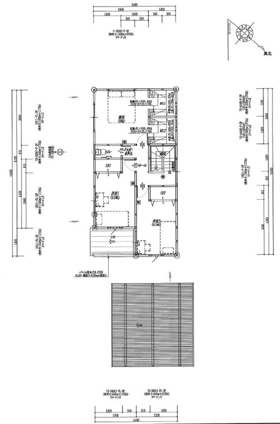 YUTORIE富山 【1537万円/35坪/ZEH住宅】20代ご夫婦が選んだ、将来を見据えたシンプルで快適な家の間取り図（3LDK）２階