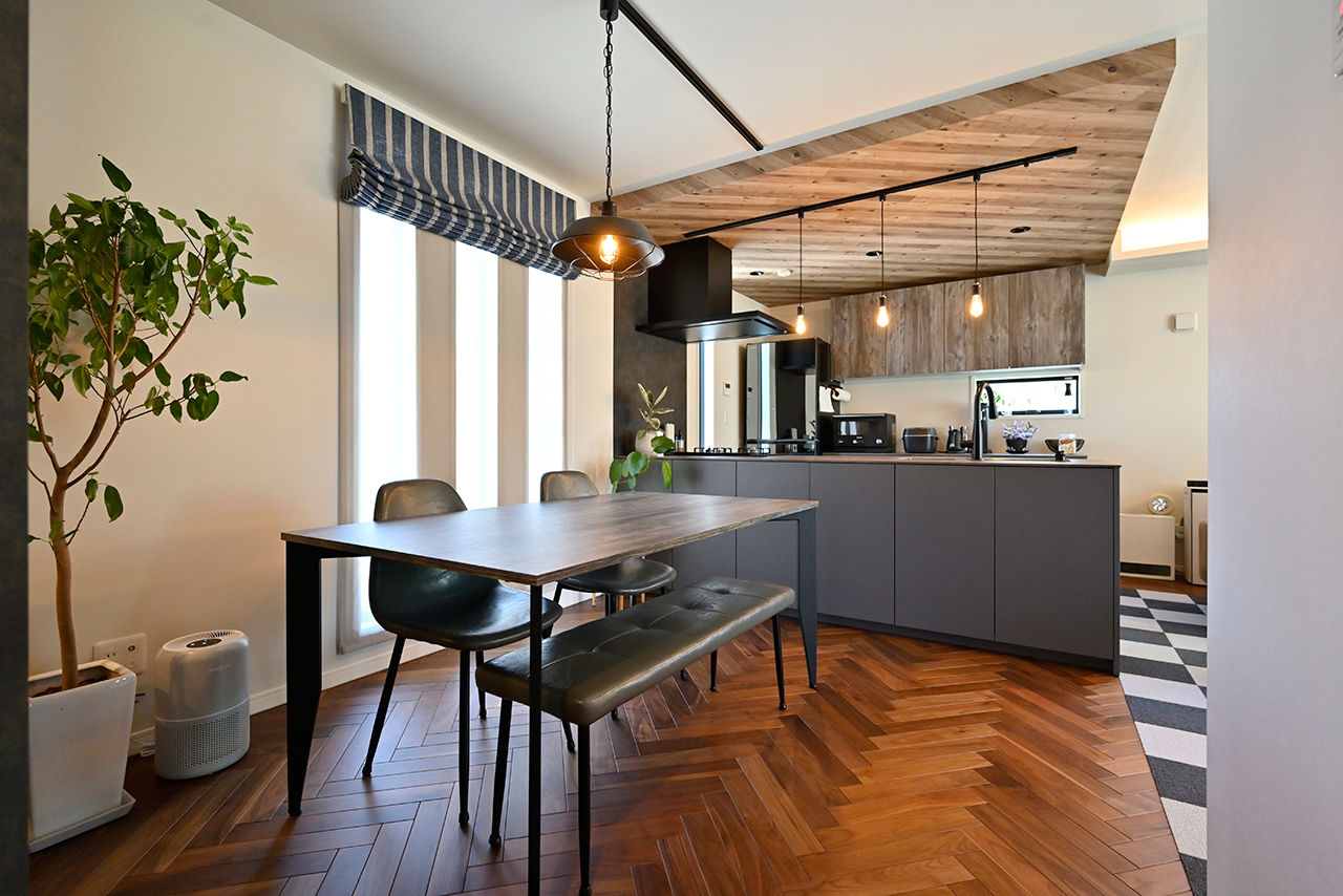 クレバリーホーム立川店／デザイノ 【2500万円～2999万円／インナーガレージ／間取図有】充実のガレージ×癒しの空間。「好き」を詰め込んだ家の建築実例画像5