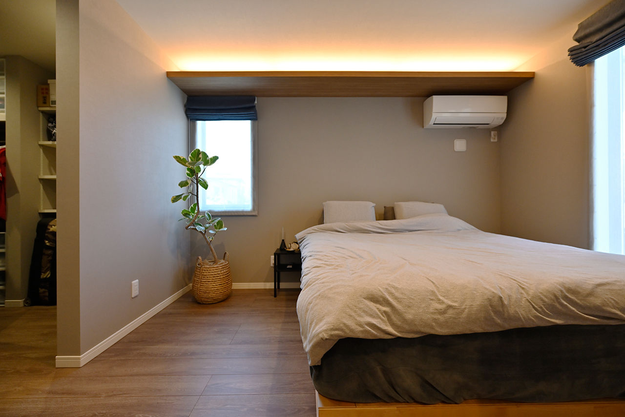 クレバリーホーム立川店／デザイノ 【2500万円～2999万円／インナーガレージ／間取図有】充実のガレージ×癒しの空間。「好き」を詰め込んだ家の建築実例画像8