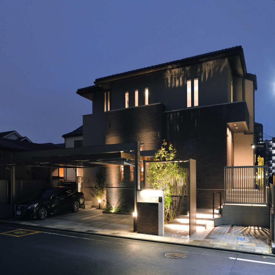 クレバリーホーム立川店／デザイノ 【3000万円～3499万円／中庭／間取図有】高級感を演出する工夫や家事の効率化で、暮らしの質を高める家にの建築実例画像7