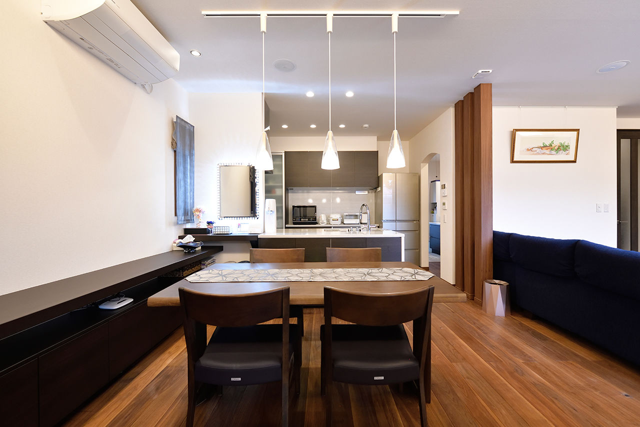 クレバリーホーム立川店／デザイノ 【3000万円～3499万円／中庭／間取図有】高級感を演出する工夫や家事の効率化で、暮らしの質を高める家にの建築実例画像8