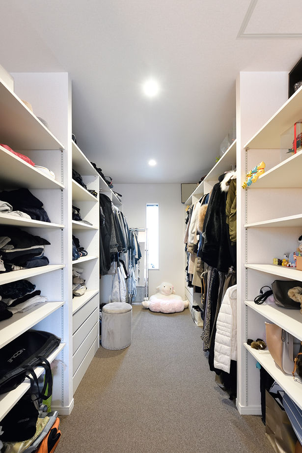 クレバリーホーム立川店／デザイノ 【3000万円～3499万円／中庭／間取図有】高級感を演出する工夫や家事の効率化で、暮らしの質を高める家にの建築実例画像9