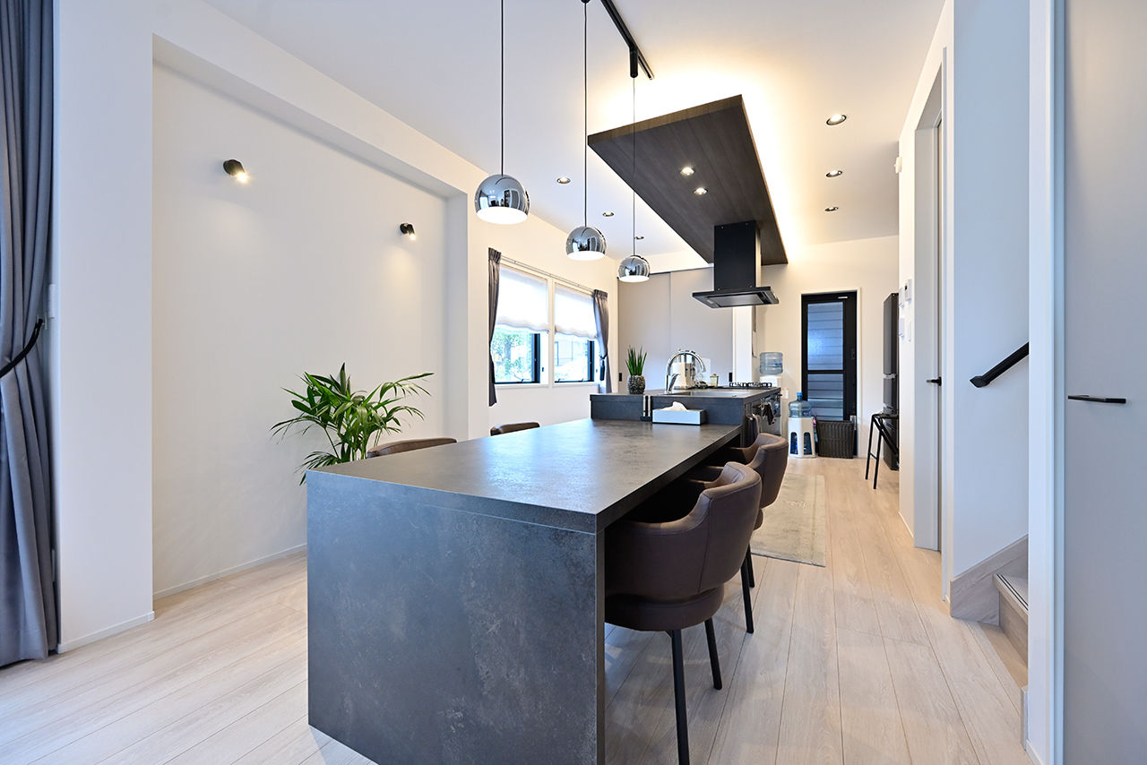 クレバリーホーム立川店／デザイノ 【3000万円～3499万円／二世帯住宅／間取図有】スムーズに暮らせる回遊動線。上質でホテルライクな暮らしの建築実例画像5