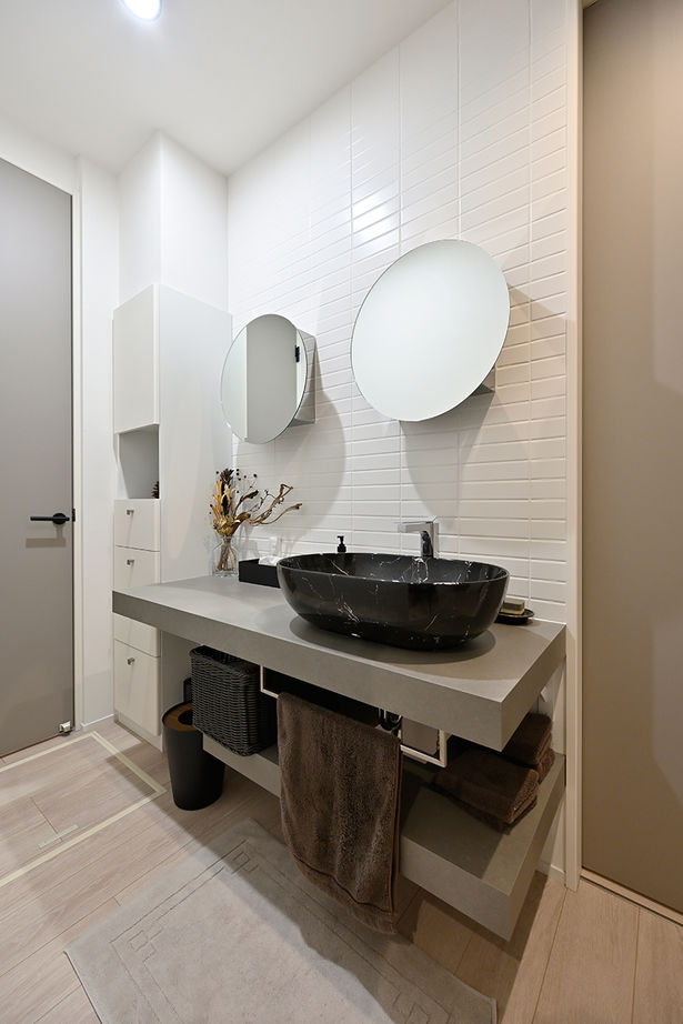 クレバリーホーム立川店／デザイノ 【3000万円～3499万円／二世帯住宅／間取図有】スムーズに暮らせる回遊動線。上質でホテルライクな暮らしの建築実例画像8