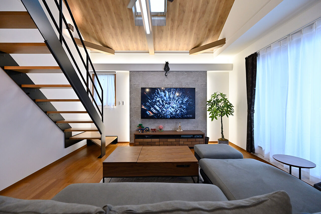 クレバリーホーム立川店／デザイノ 【3500万円～3999万円／防音室／間取図有】音楽一家ならではの音楽室が魅力！完全分離型の二世帯住宅の建築実例画像3