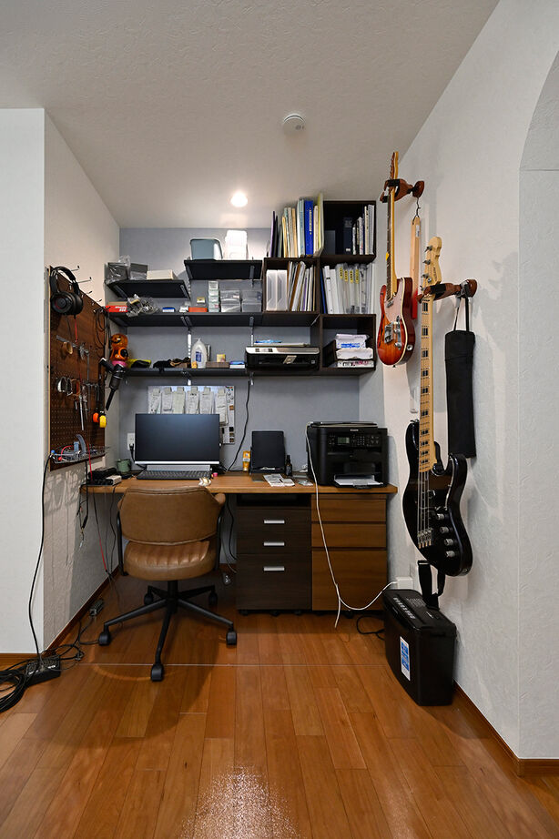 クレバリーホーム立川店／デザイノ 【3500万円～3999万円／防音室／間取図有】音楽一家ならではの音楽室が魅力！完全分離型の二世帯住宅の建築実例画像6